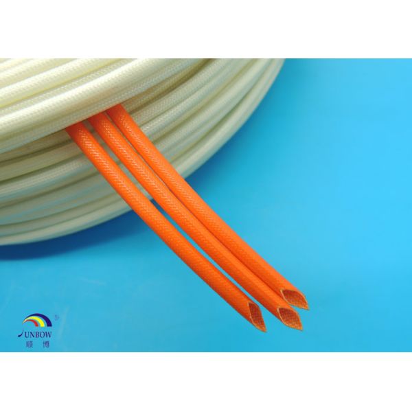 High Performance Flexible Acrylic Coated Fiberglass Sleeving / Braided Fiber-Glass Sleeve