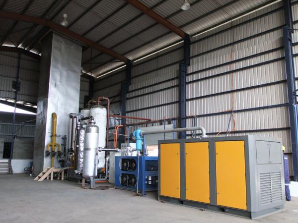 120Nm3/H Skid Mounted Industrial Oxygen Generator Cryogenic Gas Plant
