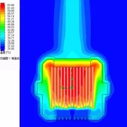 Copper Liquid Cold Plate Square Mini Fin Cooler Heat Sink Solution
