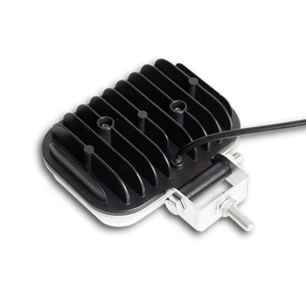 Voltage 10-100V Modified Angel Eyes Strobe Auxiliary Light 36W LED Motorcycle Square Headlight