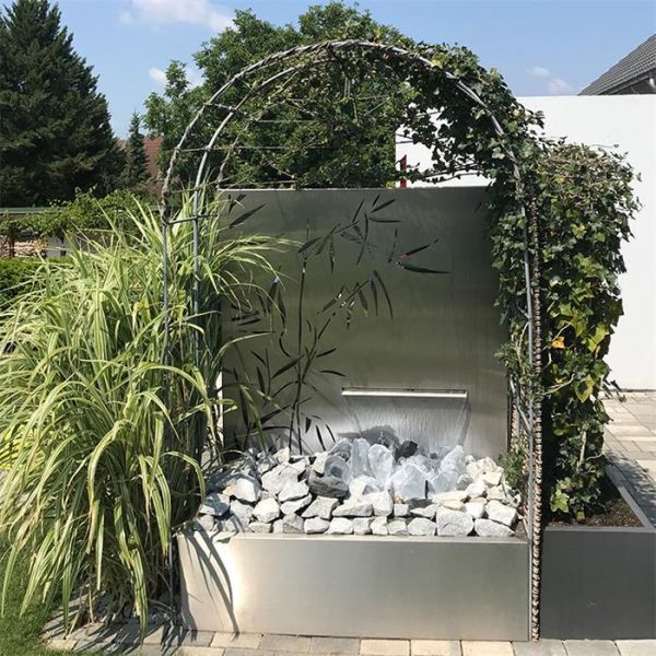 Large Metal Rain Curtain 304 Stainless Steel Water Feature Garden Ornaments