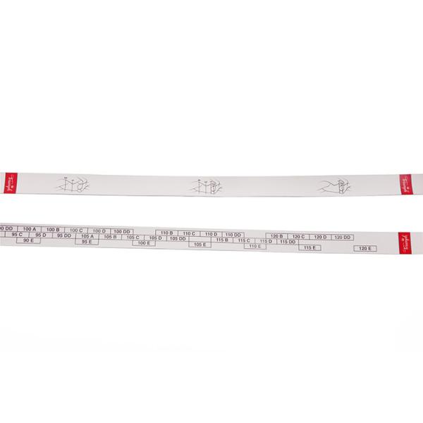 Custom Safe Bra Fit And Care Guide Clothing Tape Measure For Ladies Measrement Instrument