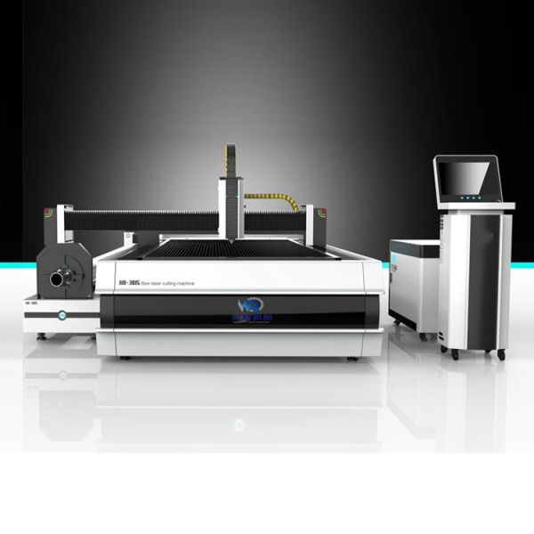 Автомат для резки лазера CNC трубки и плиты 4020 металлов для роторного прибора