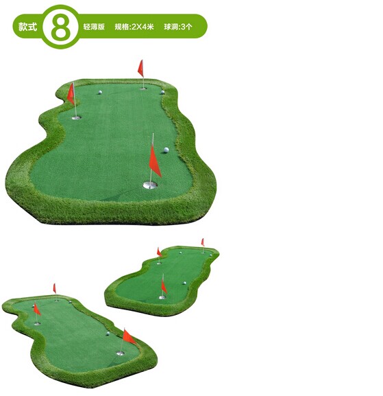 portable popular golf green & indoor golf  No.8
