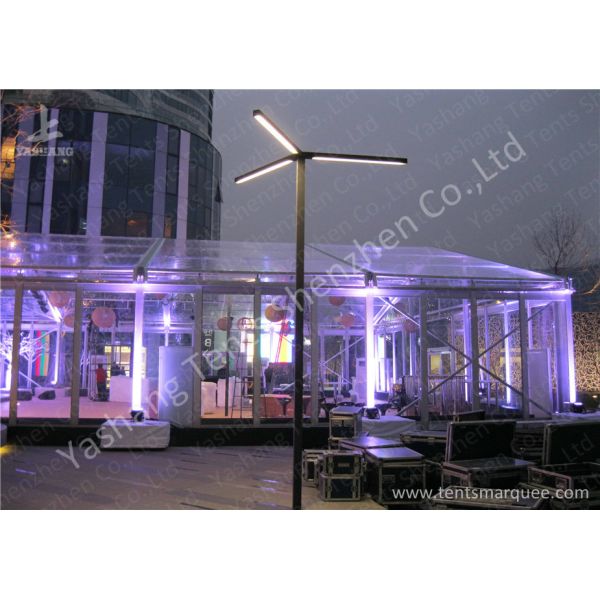 15x20M Transparent Cover Outdoor Party Tents Hard Extruded Aluminum Alloy