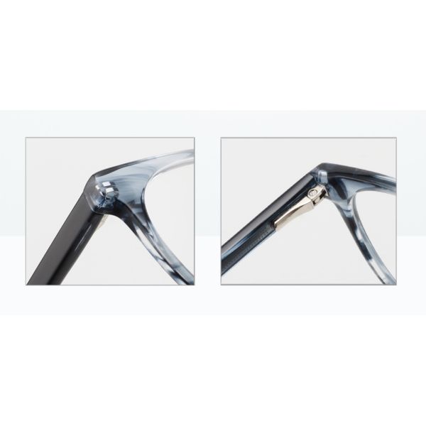 Нашивка Woodgrain зрелищ восхитительных стекел рамки ацетата круга моды оптически