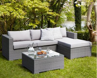 Outdoor Garden sofa sets patio All weather Poly Rattan wicker Furniture