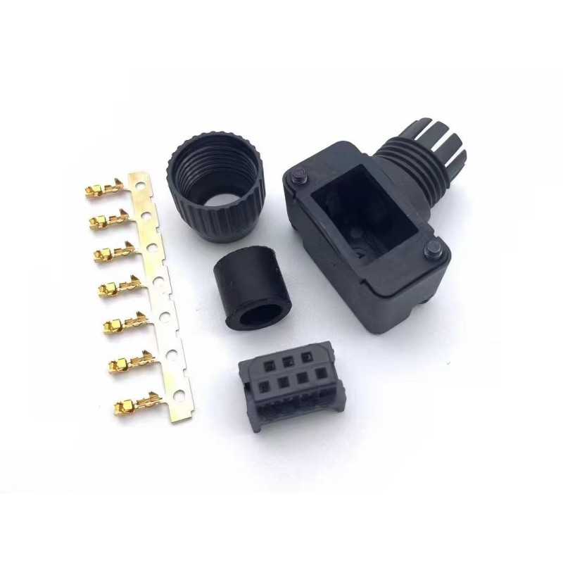 S6-6PIN S6-7PIN Servo motor cable connector power connector encode connector