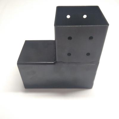 4x4 Actual 3.6x3.6 Post Top Rafter Brackets Wall Mount Support Brackets Kit DIY Kit For Pergola Gazebo Sunroom Carpot