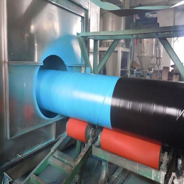 3LPE Coating Pipe Production Line Supporting Steel Pipe Surface Treatment with Shot Blasting and Durable Anti Corrosion Coating Application