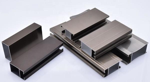 6005 Solar Powder Coated Aluminum Profile Section windproof