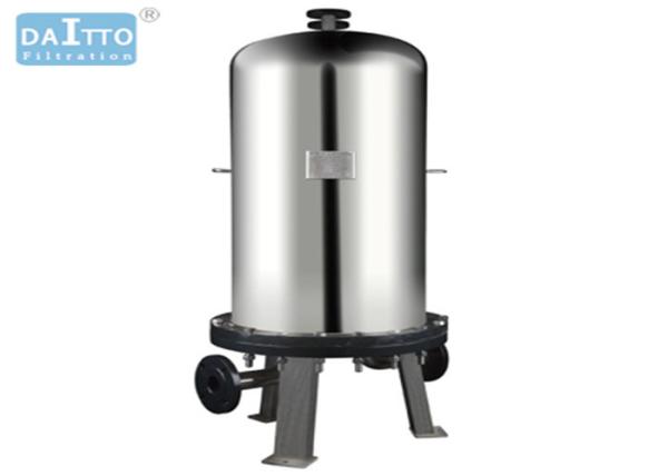 Cartridge Liquid Industrial Filter Housing With Stainless Steel 304 316L