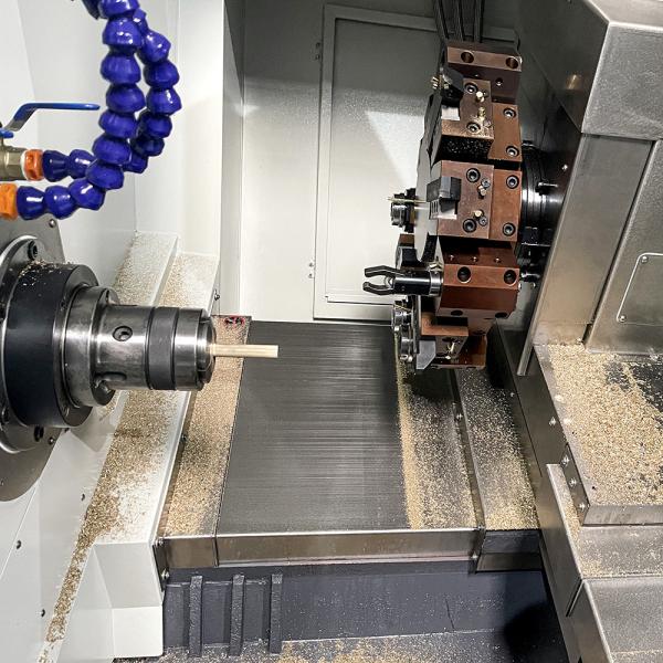 Electric Metal CNC Turning And Milling Machine 0 - 22rpm Spindle Speed