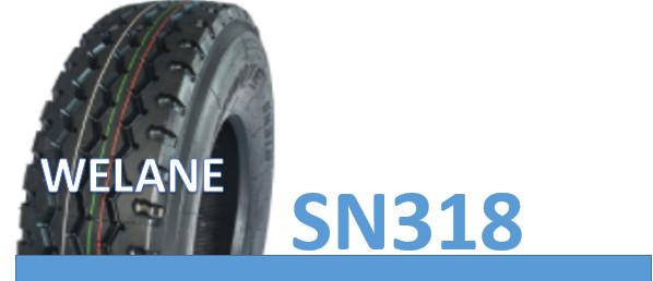 13R22.5 16.5mm High Performance Tires , Powerful Gripping Off Road Truck Tires 