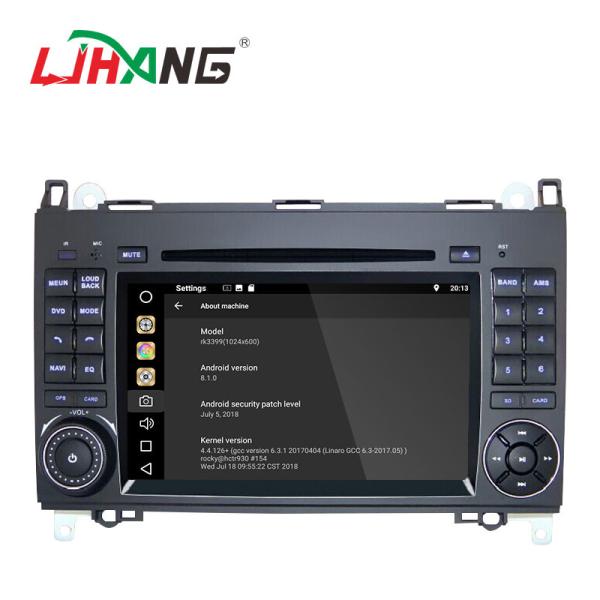 7 Inch Touch Screen Mercedes Benz DVD Player GPS Navigation For Benz W169