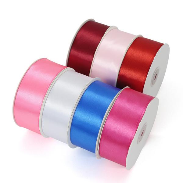 Manufacturer 4cm Rose Ribbon Wedding Ribbon Flower Gift Cake Packaging Ribbon Weaving Wholesale