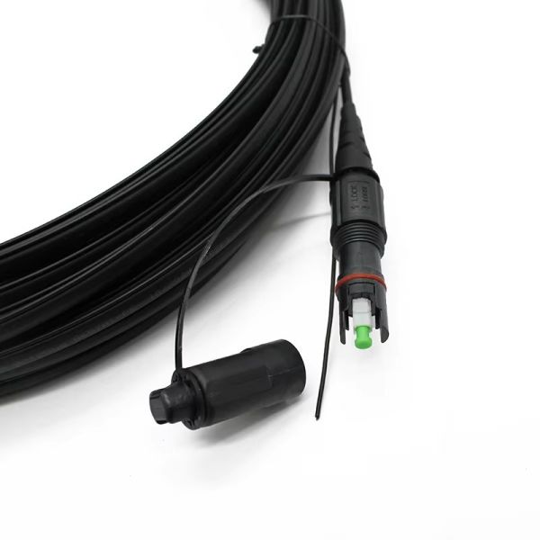 Tonable Flat Drop Cable Sc/apc Indoor/outdoor Drop Cable Single Mode With Pulling Grip