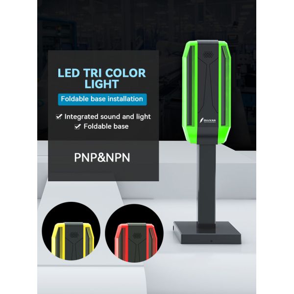 Tour lumineuse à balise en aluminium IP50 DC 24V pour avertissement de sécurité