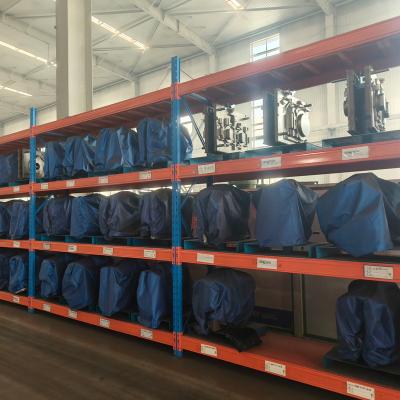 Grey Customized Warehouse Storage Racks For Industrial Storage Solutions
