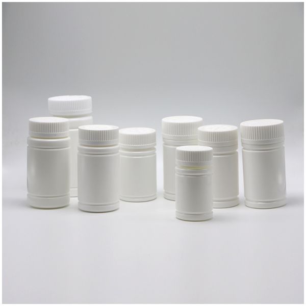 Bouteille en plastique de 15 mm HDPE en forme de bambou de petite capacité 15 cc Bouchon à vis de flacon en plastique