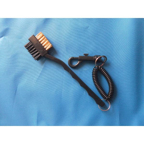golf brush , golf brushes , golf accessories , black brush
