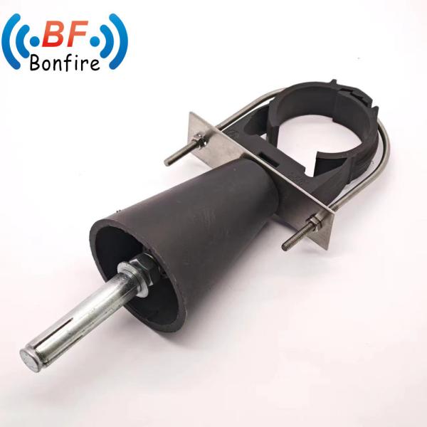 15.00cm * 6.00cm * 1.50cm Leaky Feeder Coaxial Cable Clamp for Easy Cable Management