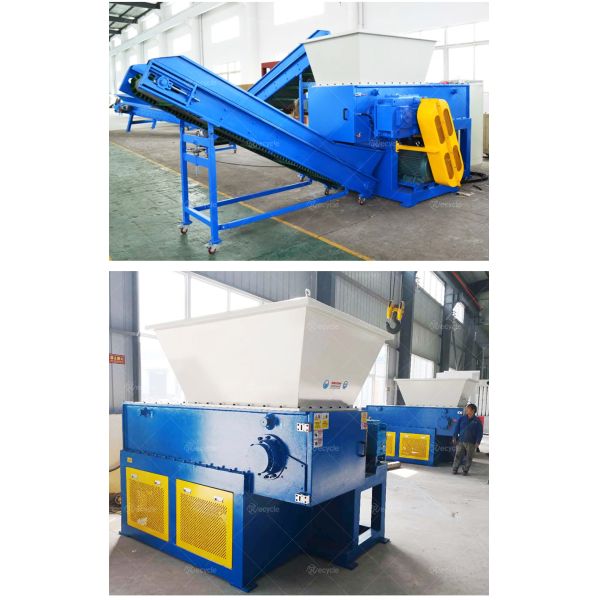 Plastic Single Shaft Shredder Machine Heavy-duty Single Shaft Shredder