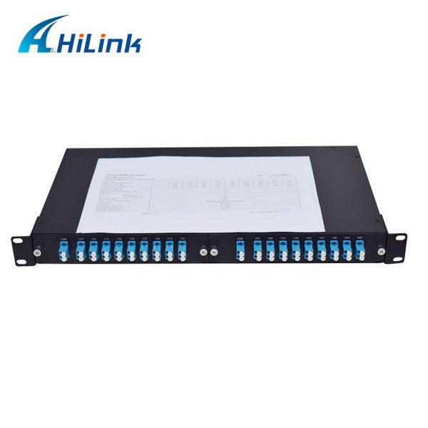 Слот модуля 1270-1610nm 1U LGX 2 18CH CWDM с определенными размерами половиной в 1 кассете
