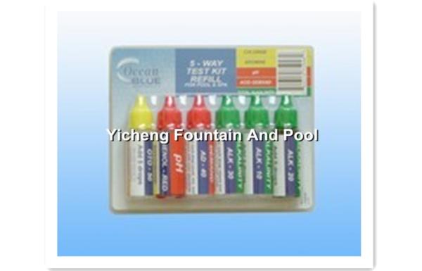 6 Ways Swimming Pool Cleaning Equipment Water Reagent Test Kit Refill