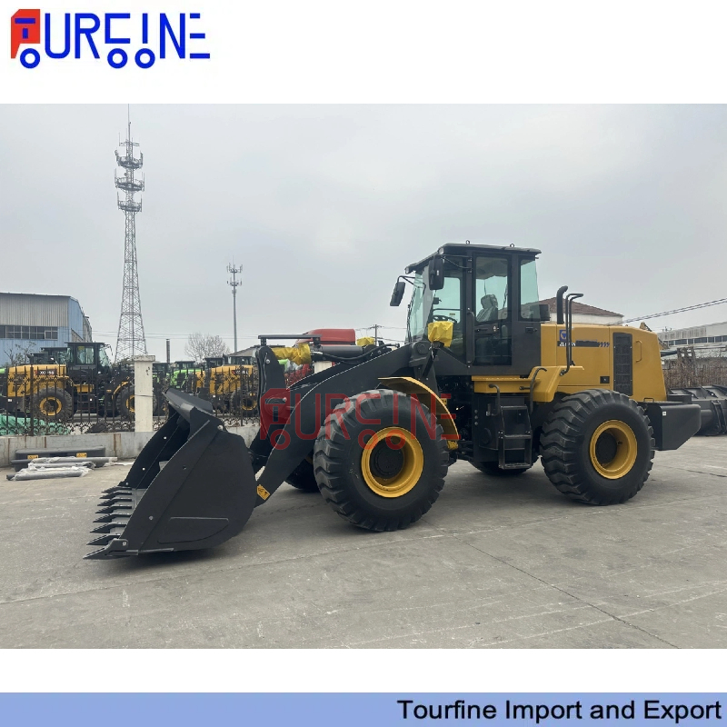 ZL50GN Heavy Duty Wheel Loader with 3CBM Rock Bucket for Mining Construction