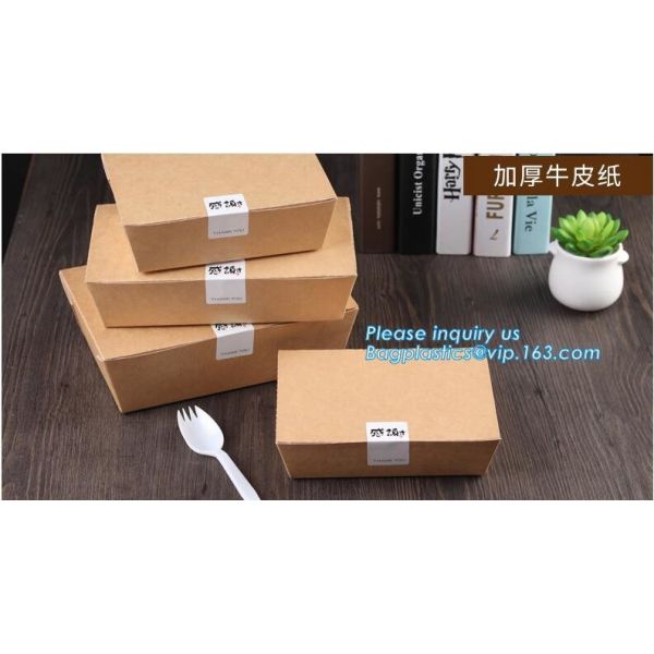 Disposable brown kraft paper boat paper food tray,Latest design food grade cardboard food fold paper boat trays bagease