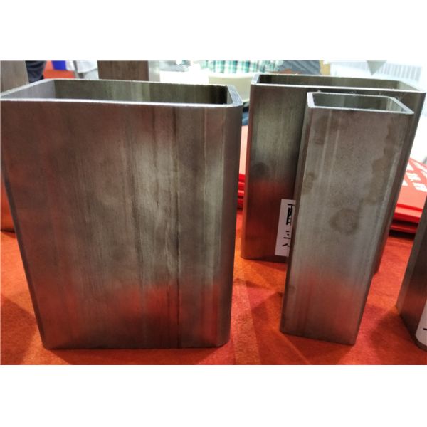 Нержавеющая сталь АСТМ 304Л сварила трубку, прямоугольник отполированная нержавеющая трубка