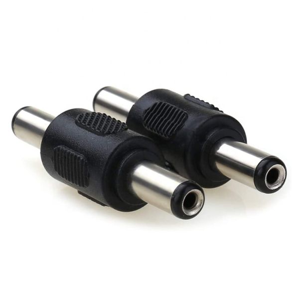 12V 24V  Male Female 2.1x5.5mm 2.5x5.5mm DC Barrel Jack Power Connector Adapter