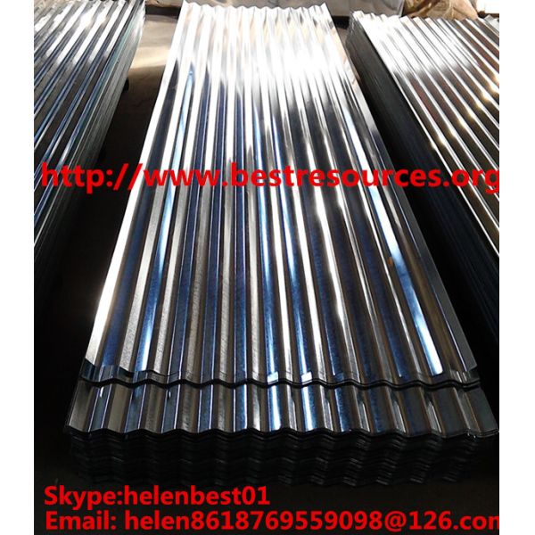 0.17mm*900mm*3000mm roof plate GI corrugated steel sheet