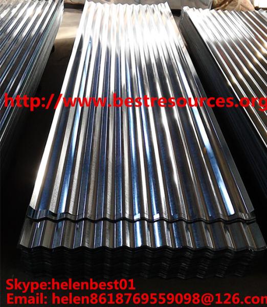 0.28mm*900mm*3000mm roof plate GI corrugated steel sheet