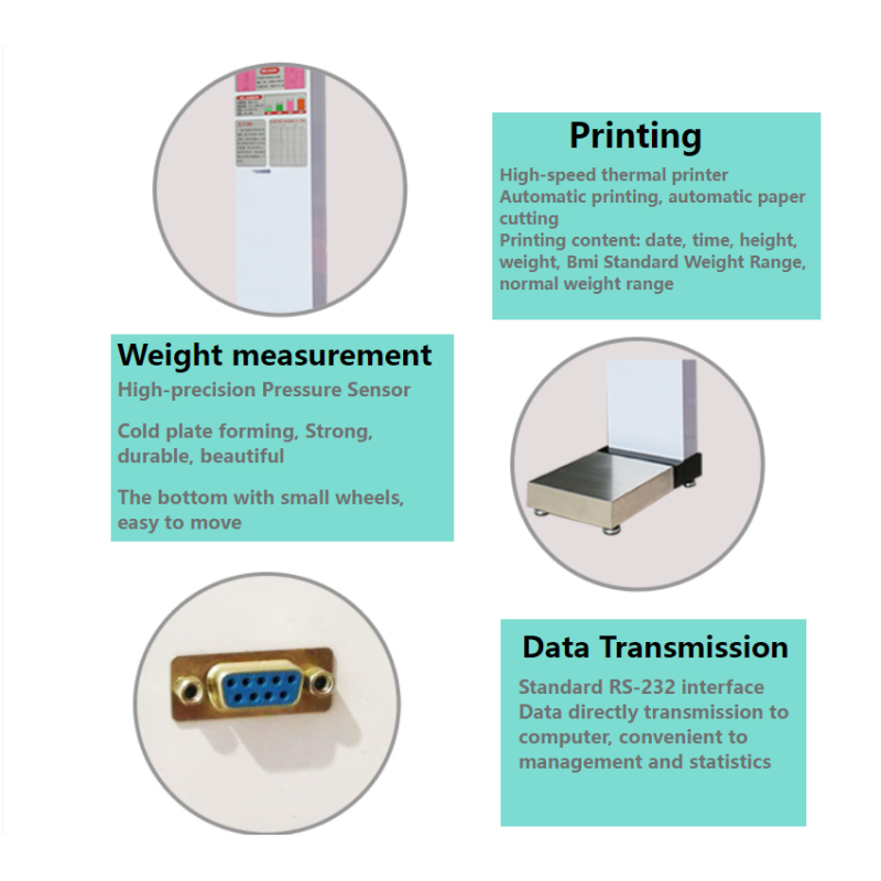 Pharmacy Scales Fitness Digital Weight Scale for Self Service Body-Weight Measurement