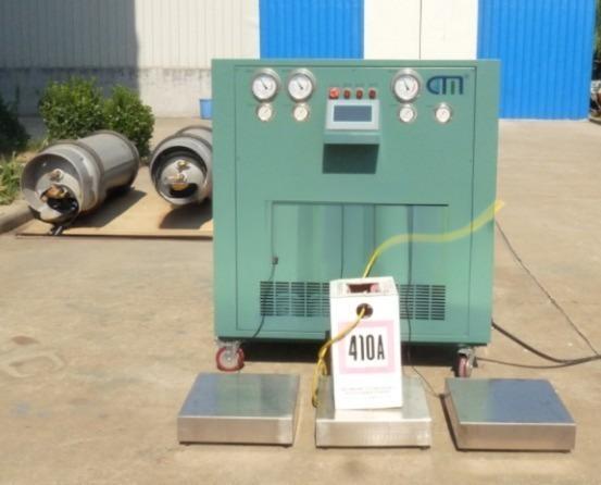 R410A Máquina de estação de abastecimento de gás refrigerante de climatização CM20