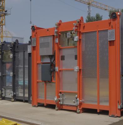 Elevadores elétricos de construção