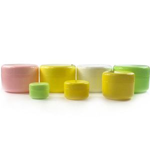 Красочный ровный опарник 30г 50г 100г ПП косметический для упаковки Скинкаре Креам