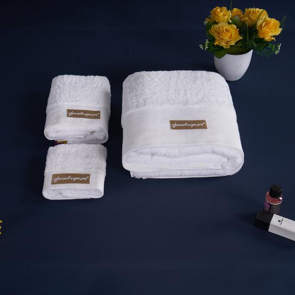 Logo Embroidery Hotel Towel Set 16 Yarn Spiral Towel Super Soft Anti Mite Star