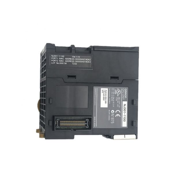Automation Sysmac Studio Nj301-1100 Ethercat Omron CPU Unit PLC