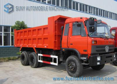 Dongfeng 6x4 20T 30T Garbage Trucks , 3 - Axles Garbage Container Truck