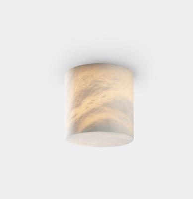 100V - 277V Alabaster Pendant Light Customized Ceiling Down Light