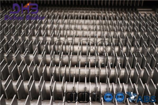 Economiser Fin Tube Radiator , Finned Stainless Steel Tubing Square Shape