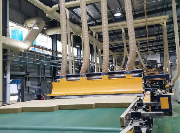 Rock Wool Production Line with 1200-2400mm Length and Class A1 Fire Resistance Including Overseas Engineer Support
