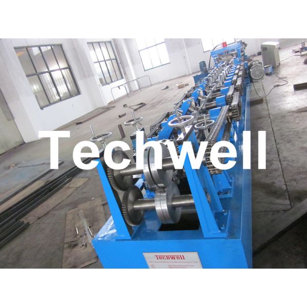 Cold / Hot Rolled Quick Interchangeable C Z Purlin Roll Former, C Z Purlin Roll Forming Machine