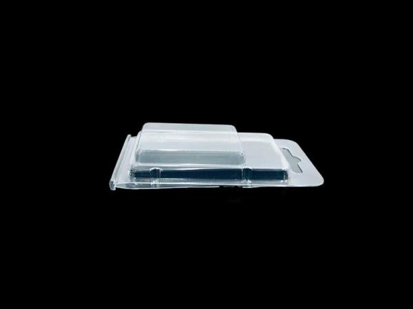 Custom Food Grade PET Clamshell Packaging with Hanging Tab