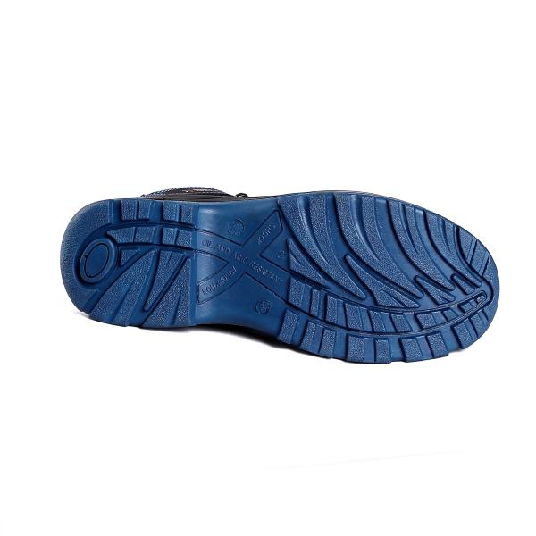 Rubber EVA Sole Low Cut Safety Shoes For Oil Resistance And Slip Resistant