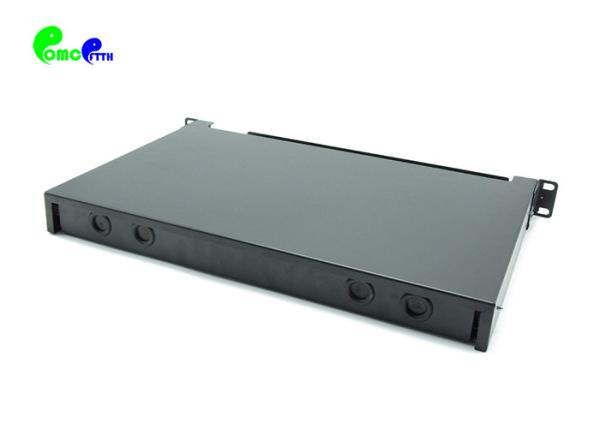 1U 24 Ports ODF Patch Panel LC Duplex SC Simplex Fiber Patch Panel