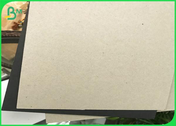 Placa de cartão preta cinzenta 150gsm 250gsm 300gsm 350gsm 450gsm caixa preta Gris de 1.5mm a de 3.0mm